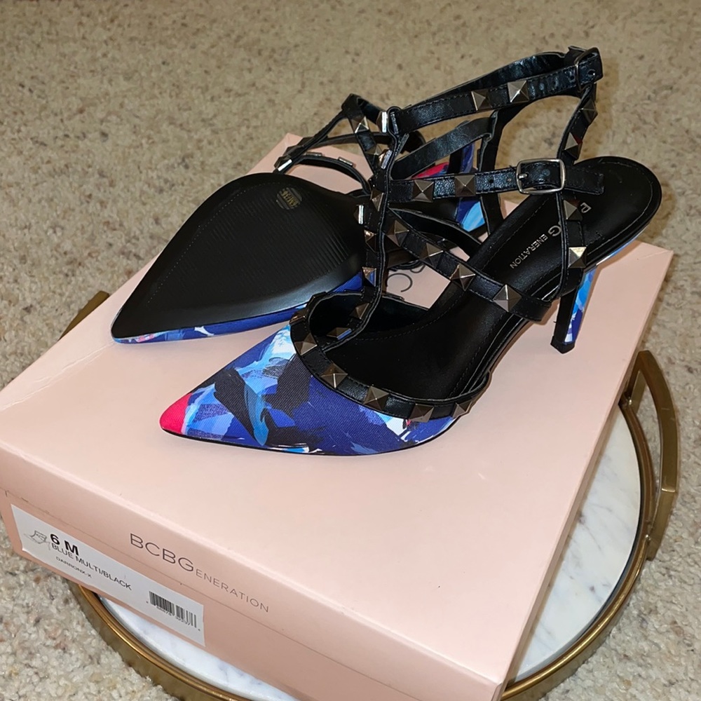 BCBG studded heels- NEW in box 👠